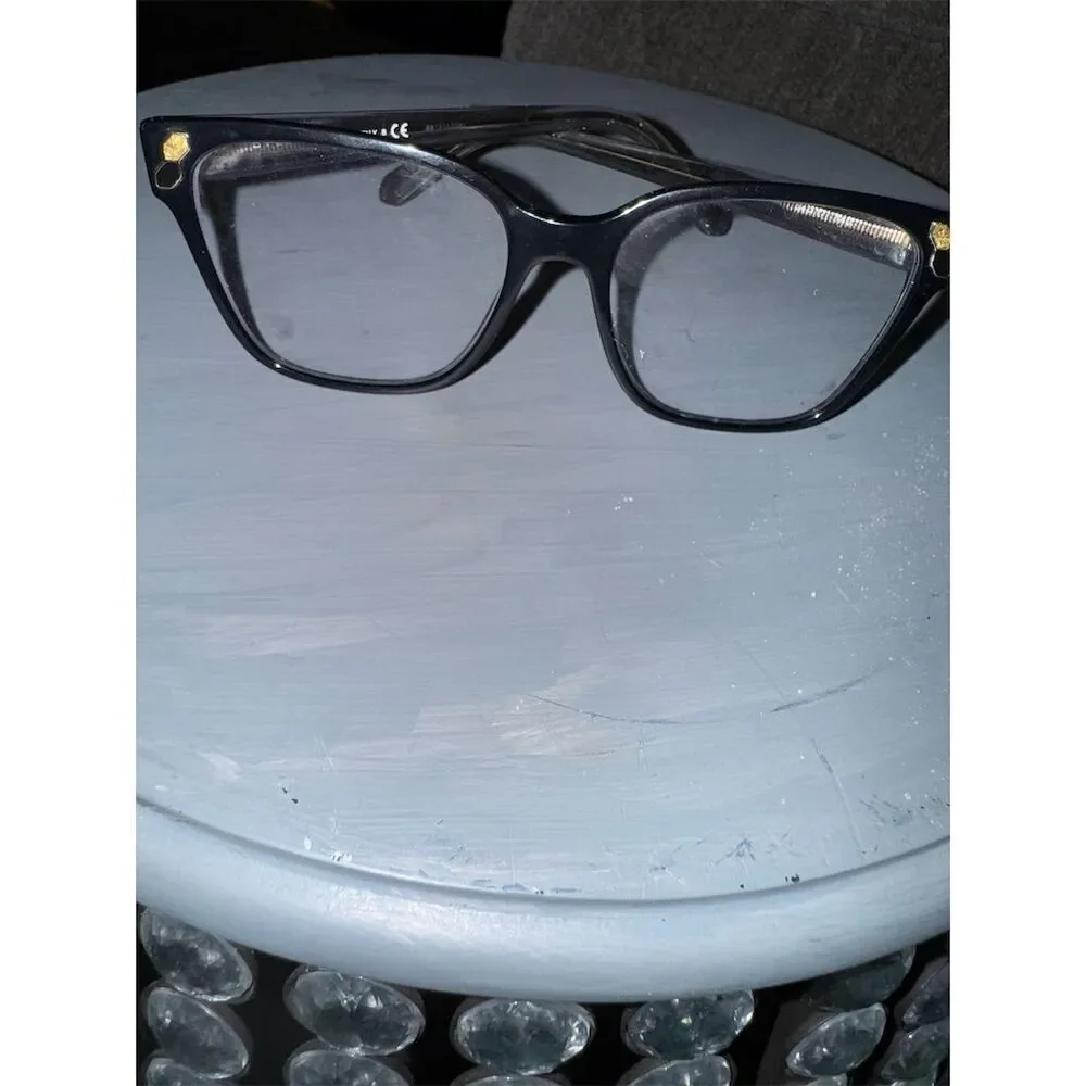 Authentic BVLGARI  4163 501 54mm Black Gold Eyeglasses prescription lenses